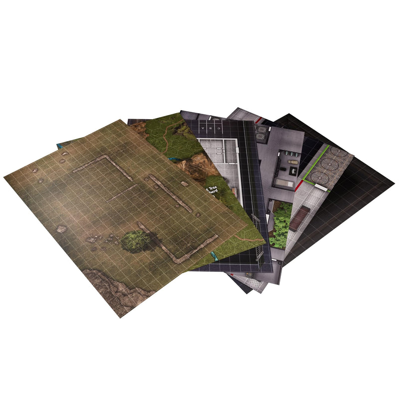 Modiphius Entertainment: WOIN Starter Box Set - What's Old is New Roleplaying System, Tabletop RPG, All-in-One Kit Includes Booklets, Maps & Dice