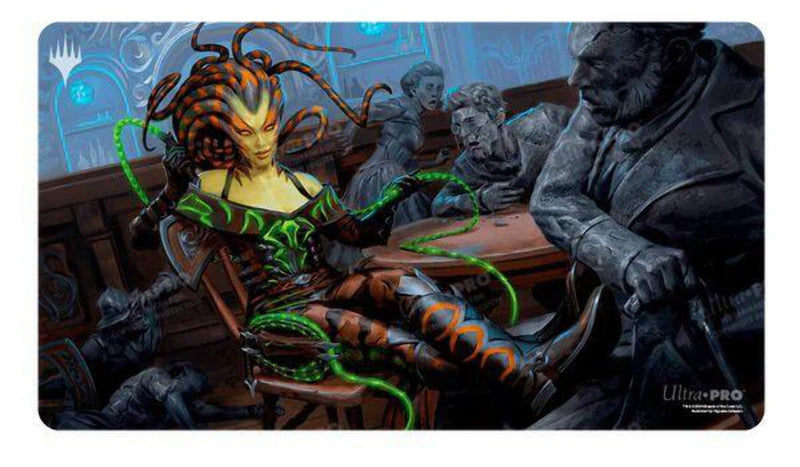 Ultra PRO - Outlaws of Thunder Junction Playmat Ft. Vraska for Magic: The Gathering, Limited Edition Unique Artistic Collectible Card Gaming TCG Playmat Accessory