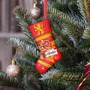 Harry Potter Gryffindor Stocking Hanging Festive Ornament Officially Licensed 6