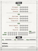 Renegade Game Studios: Werewolf - The Apocalypse 5th Edition Roleplaying Game Expanded Character Sheet Journal - RPG Book, Session Record Sheets