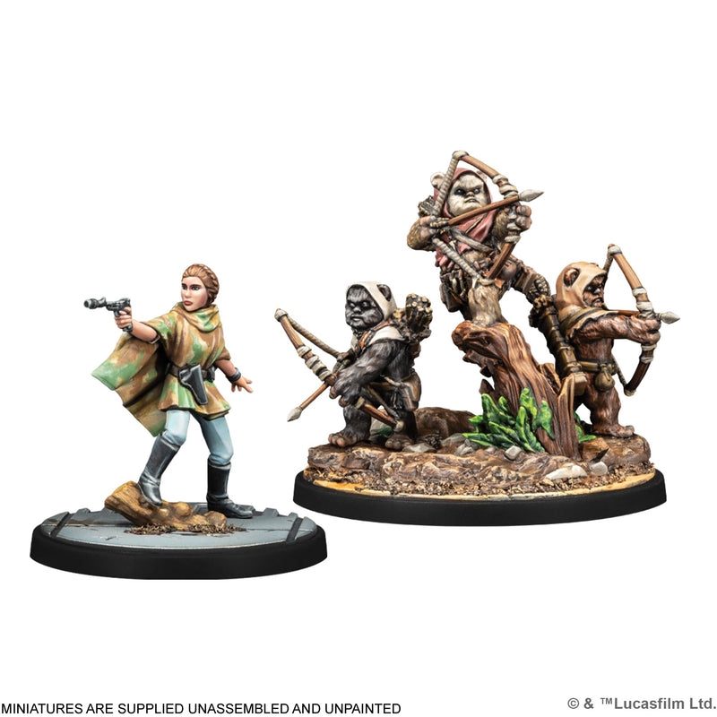 Atomic Mass Games Star Wars Shatterpoint Ee Chee Maa! Squad Pack - Tabletop Miniatures Game, Strategy Game for Kids and Adults, Ages 14+, 2 Players, 90 Minute Playtime, Made