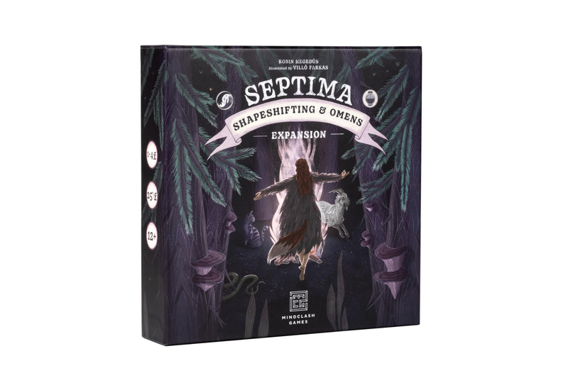 Mindclash Games Septima - Shapeshifting & Omens Expansion | Transform into Animal Forms & Face Omens | New Cards, Animal Tiles & Modular Gameplay