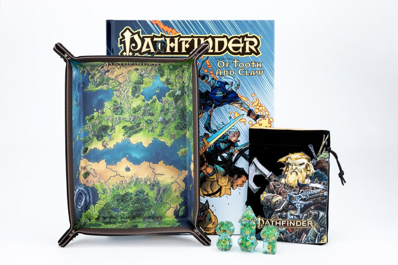 FanRoll by Metallic Dice Games Officially Licensed Pathfinder Dice and Accessories