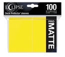 100 Ultra Pro Standard Sleeves - Eclipse Matte (66 x 91 mm)