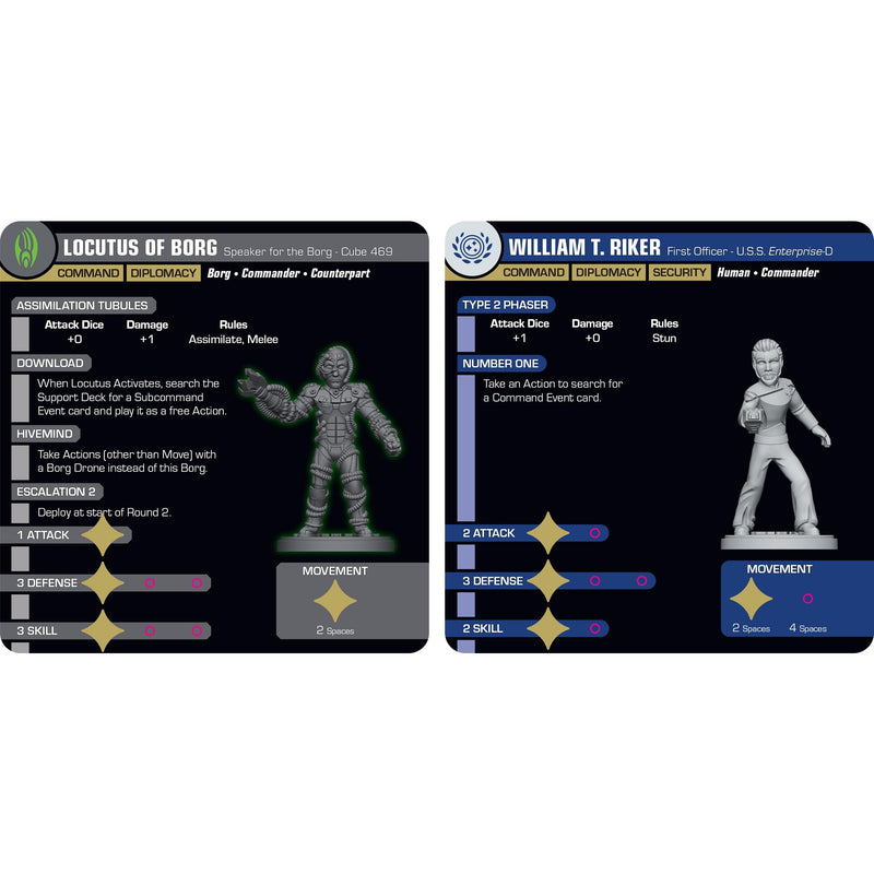 Gale Force Nine - Star Trek Away Teams Starter Set