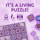 Calliope Games Four Corners Kaleidoscope Family Board Game Tile Games Captivating Art, Strategy, & Pattern Matching Puzzle for Kids & Adults 1-6 Players from The Makers of Tsuro and Roll for It 2