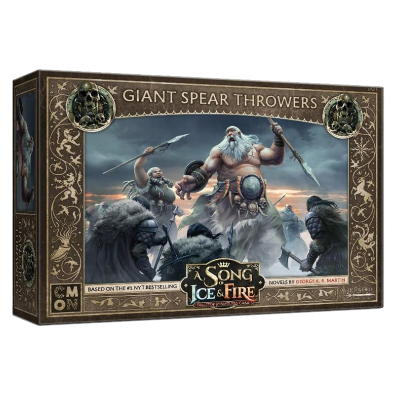 CMON A Song of Ice and Fire Tabletop Miniatures Game Giant Spear Throwers Unit Box - Powerful Ranged Giants! Strategy Game for Adults, Ages 14+, 2+ Players, 45-60 Minute Playtime, Made