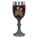 To Have and Hold Skeleton Lovers Goblet 19.5cm 2
