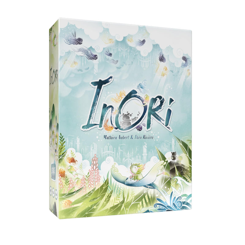 Inori Board Game - Cooperative and Competitive Worker Placement Strategy Game, Fun Family Game for Kids and Adults, Ages 10+, 2-4 Players, 40 Minute Playtime, Made by Space Cowboys