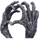 Gothic Mummified Love Heart Hands Jewellery Dish Holder 22cm 5