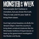 Evil Hat Productions, LLC Monster of The Week: Hardcover Edition - RPG Book for 3-5 People, Supernatural Mysteries, Adds 2 New Playbooks, Start Hunting, Action Horror Roleplaying Game