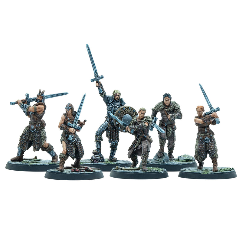 Modiphius Entertainment: The Elder Scrolls: Call to Arms: The Silver Hand - 6 Figures, Unpainted Resin Miniatures & Scenic Bases, Tabletop Miniatures