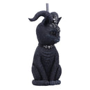 Pawzuph Black Horned Cat Hanging Decorative Ornament 10cm 4