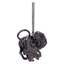 Harry Potter Gryffindor Crest Silver Weighted Hanging Ornament 4