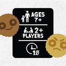 Exploding Kittens Poetry for Neanderthals Grab & Game 2+ Players - Ages 7+ - 10 Minutes to Play - Travel Sized Word Guessing Game - Party Game, Family Game Night, Kid and Adult Card Game