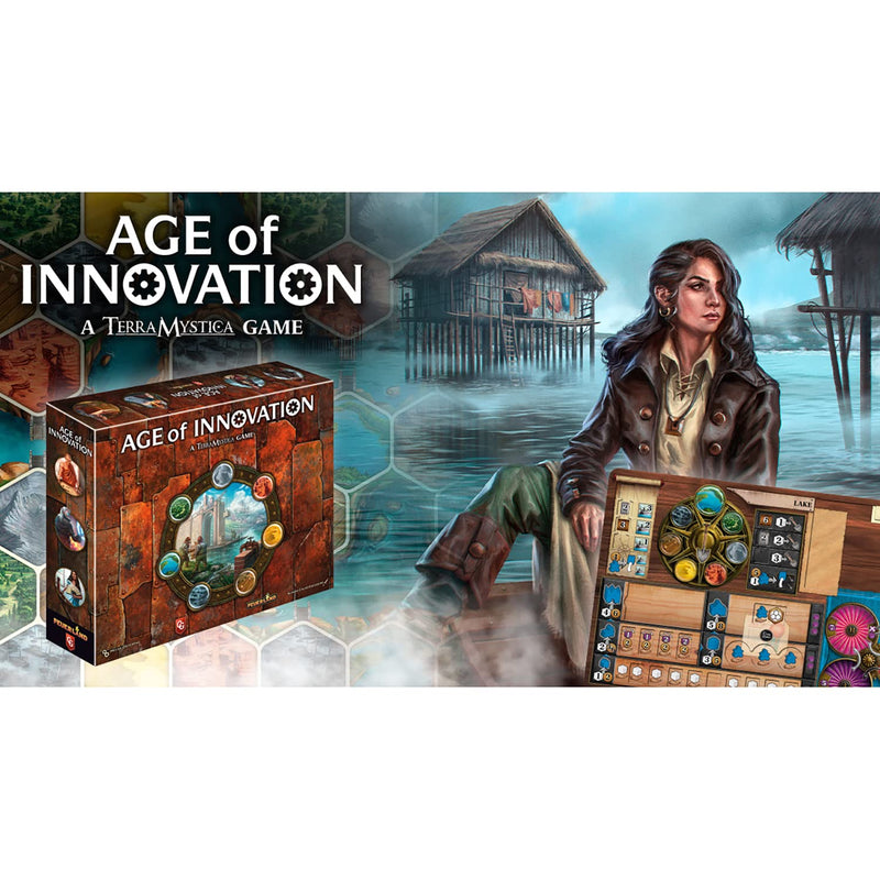 Capstone Games: Age of Innovation - A Terra Mystica Game, Faction Strategy Board Game