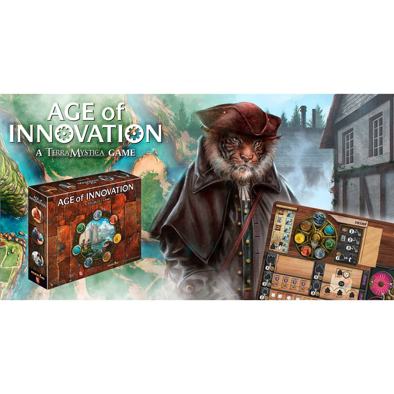 Capstone Games: Age of Innovation - A Terra Mystica Game, Faction Strategy Board Game