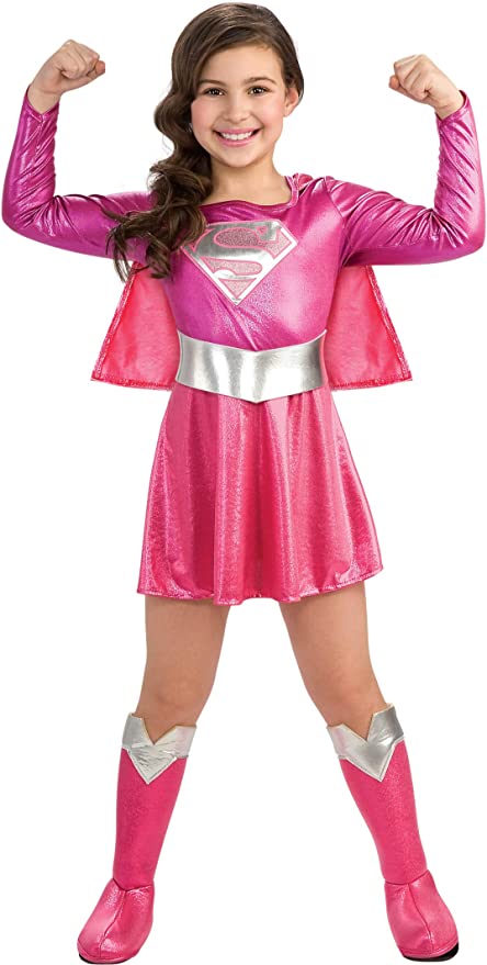 Supergirl Pink Childs Costume