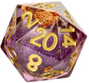 Liquid Core Aether Abstract D20 Elixir Dice