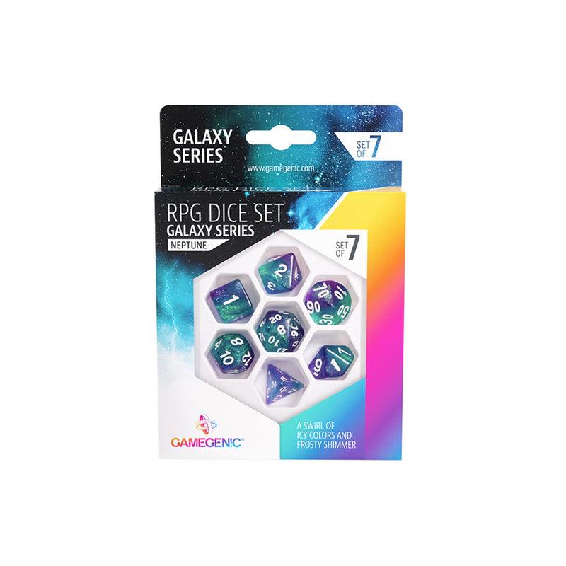 Galaxy Series RPG Dice Set | Made by Gamegenic