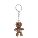 Pack of 12 Dark Curse Voodoo Doll Keyrings Keyring 6cm 1