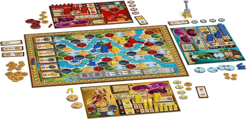 Capstone Games Terra Nova - Simplified Version of Terra Mystica Board Game, Capstone Games, Ages 14+