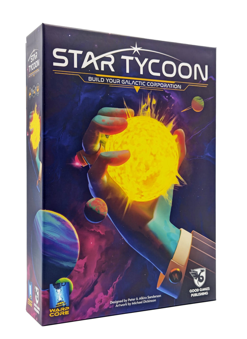 Star Tycoon by Good Games Publishing, Strategy Board Game, for 1 to 4 Players and Ages 14+