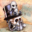 Steampunk Breathe Easy Venetian Mask Skull Ornament 19.5cm 6