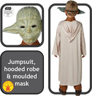 Yoda Kids Costume Jedi Grand Master