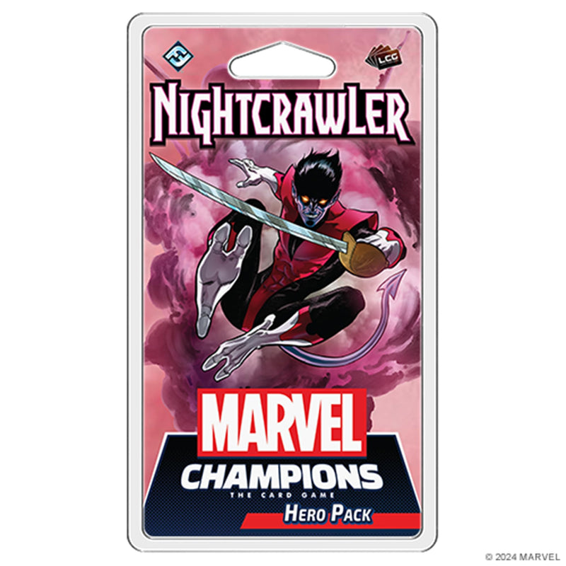 Fantasy Flight Games Marvel Champions The Card Game Nightcrawler Hero Pack - Superhero Strategy Game, Cooperative Game for Kids and Adults, Ages 14+, 1-4 Players, 45-90 Minute Playtime