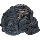 Medieval Sword Dragon Skull Gothic Ornament 18.5cm 6
