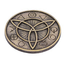 Set of Four Triquetral Scent Incense Burners 12.5cm 1