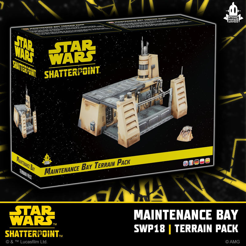 Atomic Mass Games Star Wars Shatterpoint Maintenance Bay Terrain Pack - Enhance Gameplay! Tabletop Miniatures Game for Kids and Adults, Ages 14+, 2 Players, 90 Minute Playtime, Made