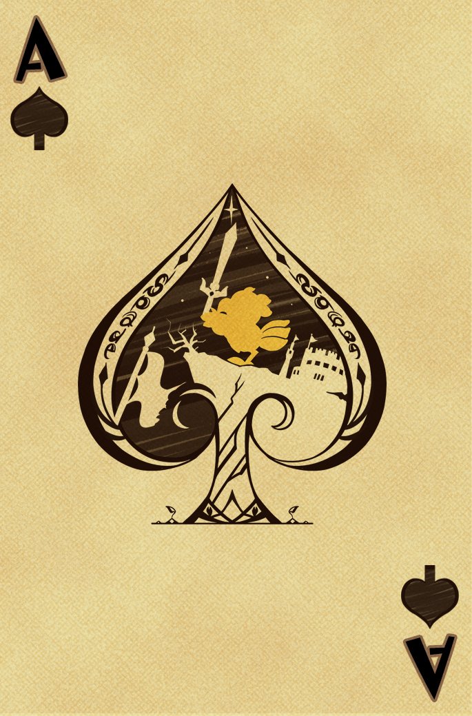 Square Enix Chocobo Playing Cards