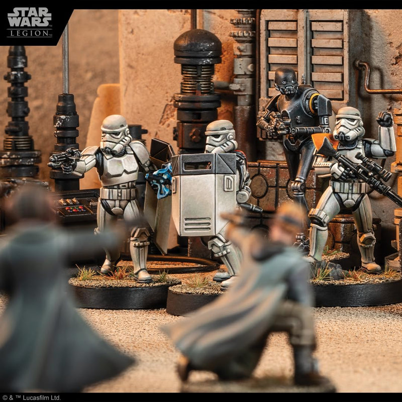 Atomic Mass Games Star Wars: Legion Imperial Riot Control Squad Unit Expansion - Maintain Order! Tabletop Miniatures Strategy Game, Ages 14+, 2 Players, 3 Hour Playtime, Made