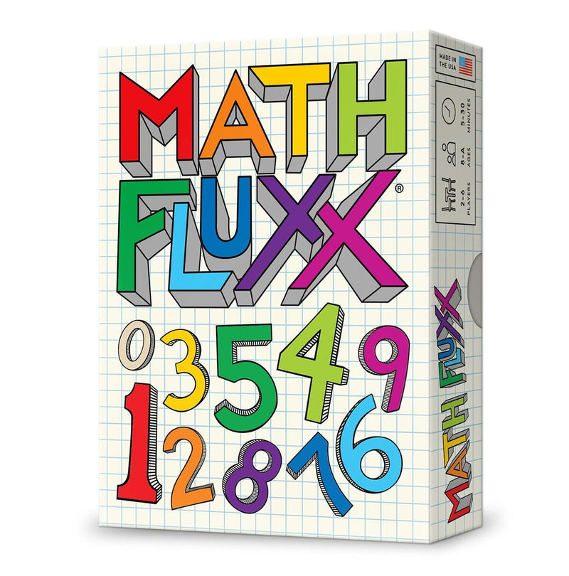 Looney Labs Math Fluxx Card Game - Mathematical Adventure for All Ages