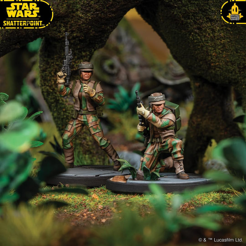 Atomic Mass Games Star Wars Shatterpoint Real Quiet Like Squad Pack - Tabletop Miniatures Game, Strategy Game for Kids and Adults, Ages 14+, 2 Players, 90 Minute Playtime, Made