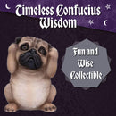 Three Wise Pugs Dog Ornaments 8.5cm 5