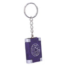 Pack of 12 Witches Grimoire Book Spells Keyrings 4.5cm 3