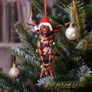 Gremlins Mowhawk in Fairy Lights Hanging Festive Decorative Ornament Mohawk 7