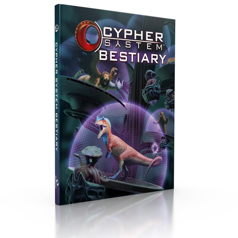 Cypher System Bestiary by Monte Cook Games, RPG Board Game Accessory, For 1+ Players and Ages 14+