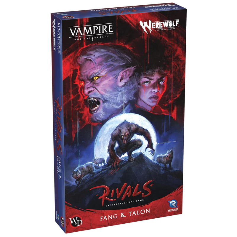 Renegade Game Studios: Vampire: The Masquerade Rivals Expandable Card Game: Werewolf: Fang & Talon - 2 Pre-Constructed 49-Card Player Decks, Ages 14+