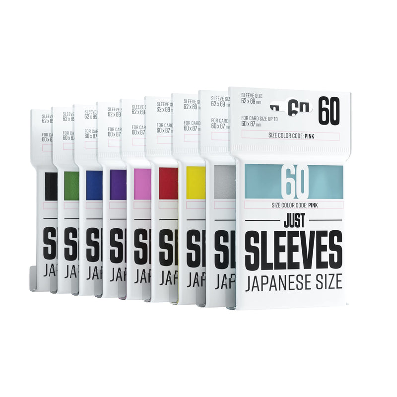 Gamegenic - Just Sleeves - Japanese Size Sleeves (60 Sleeves)