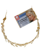 Grecian Leaf Headband Gold Coloured Adult Costume Jewellery 2