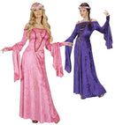 Fair Maiden Velvet - 2 Colors Ass.  Dress, Headpiece 