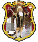 Medieval King  Coat, Crown 