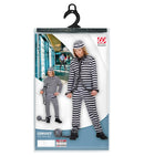 Convict White/Black  Coat, Pants, Hat 