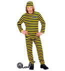 Convict Yellow/Black  Coat, Pants, Hat 