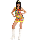 Peace & Love Girlvelvet  Dress, Belt, Headband 