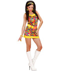 Peace & Love Girlvelvet  Dress, Belt, Headband 